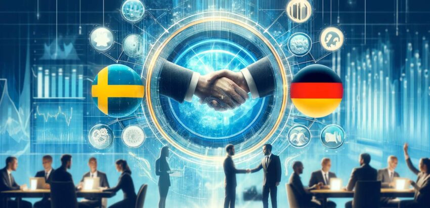 Tyskland är en kritisk handelspartner till Sverige och detta avspeglas i den ökande volymen av tjänsteflöden mellan de två länderna