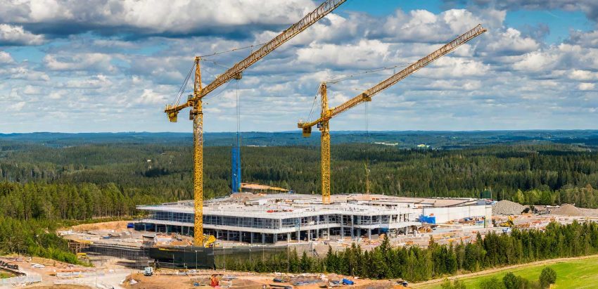The Swedish construction industry is facing a severe downturn